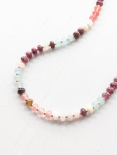 Load image into Gallery viewer, Berry Sky Beaded Necklace