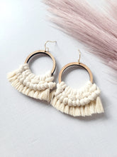 Load image into Gallery viewer, Macrame Hoops