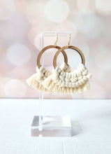 Load image into Gallery viewer, Macrame Hoops