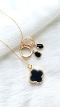 Load image into Gallery viewer, The Raven Clover Necklace