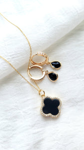 The Raven Clover Necklace