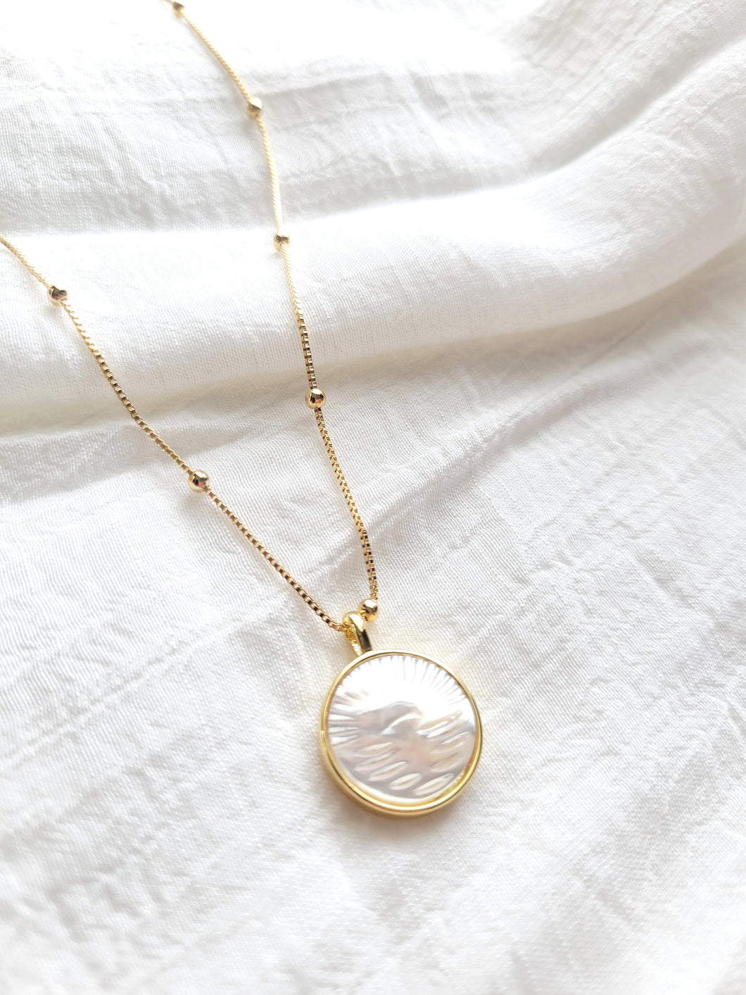 Coastal Pearl Necklace