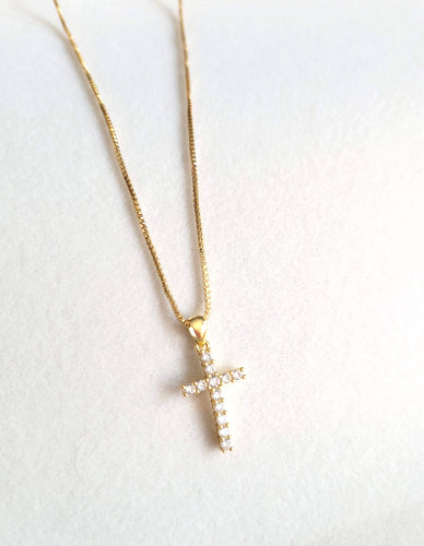 Simple Cross Necklace