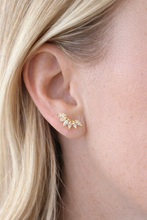 Load image into Gallery viewer, Crystal Fan Studs