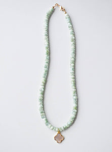 Beaded Cloverly Necklace