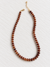 Load image into Gallery viewer, Toasted Chestnut Beaded Necklace