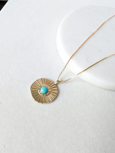 Sol Turquoise Necklace