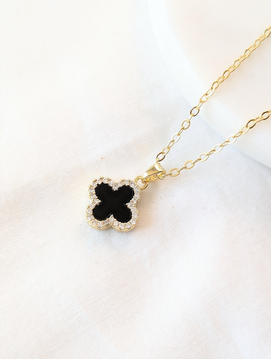 Reversible Clover Necklace