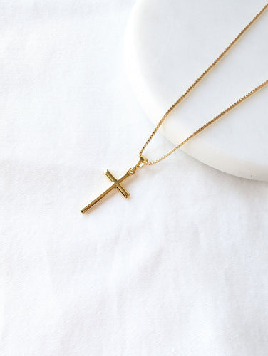 Gold Cross Necklace