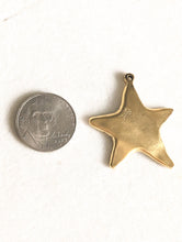 Load image into Gallery viewer, Antiqued Gold Star