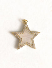Load image into Gallery viewer, Gold Filled Pearl Pave Star