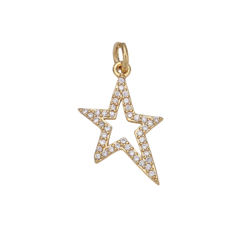 Abstract Star Charm