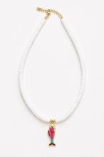 Load image into Gallery viewer, Fish Out of Water Beaded Necklace
