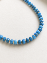 Load image into Gallery viewer, Deep Teal Beaded Necklace