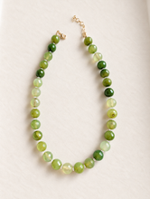 Load image into Gallery viewer, Verdant Chunky Beaded Necklace