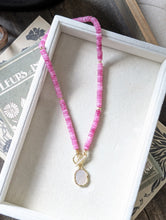 Load image into Gallery viewer, Rosalie Mother of Pearl Pendant Necklace
