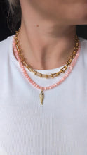 Load image into Gallery viewer, Coastal Catch Beaded Fish Necklace