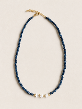 Load image into Gallery viewer, Midnight Star Beaded Necklace