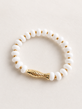 Load image into Gallery viewer, White Coastal Fish Bracelet