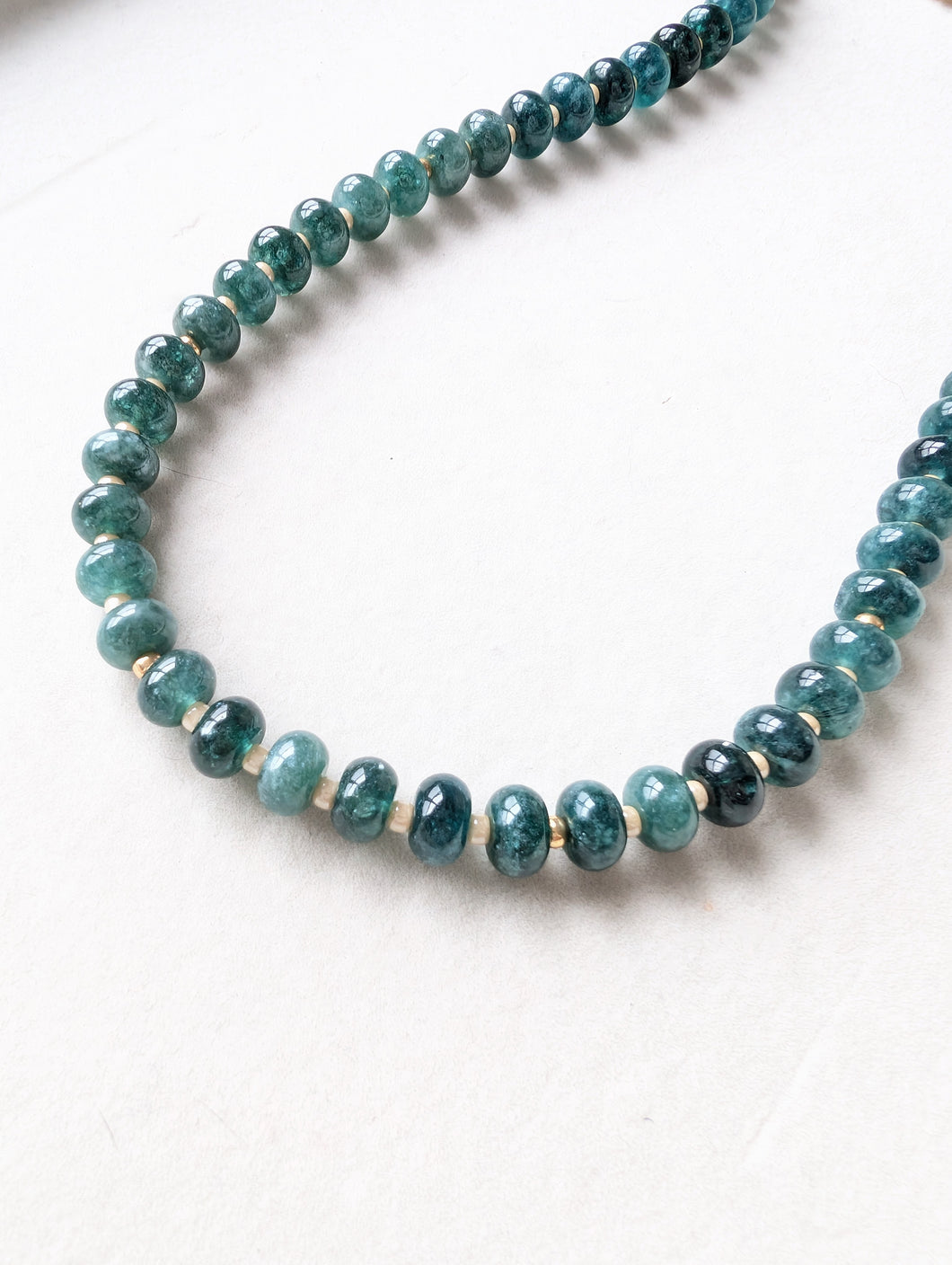 Jade Luxe Beaded Necklace