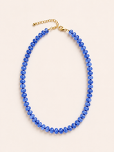 Load image into Gallery viewer, Blue Jean Baby Beaded Necklace