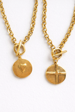 Load image into Gallery viewer, Faith &amp; Heart Toggle Necklace