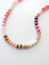 Load image into Gallery viewer, Blush Garden Path Beaded Necklace