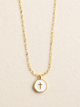 Load image into Gallery viewer, Faithful Light Cross Necklace