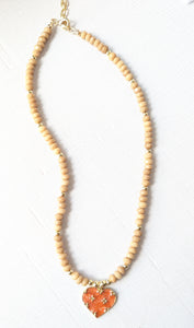 Harvest Heart Necklace