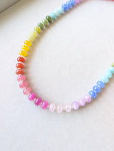 Load image into Gallery viewer, Rainbow Road Gemstone Necklace