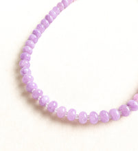 Load image into Gallery viewer, Lavender Beaded Necklace