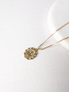 Faith Medallion Necklace