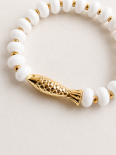 Load image into Gallery viewer, White Coastal Fish Bracelet