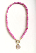 Load image into Gallery viewer, Rosalie Mother of Pearl Pendant Necklace