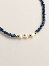 Load image into Gallery viewer, Midnight Star Beaded Necklace