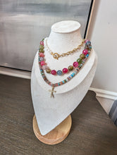 Load image into Gallery viewer, Nomad Agate Beaded Necklace