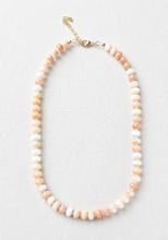 Load image into Gallery viewer, Peaches and Cream Beaded Necklace