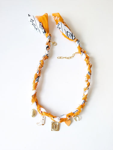 Rocky Top Charm Bandana Necklace