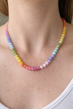 Load image into Gallery viewer, Rainbow Road Gemstone Necklace