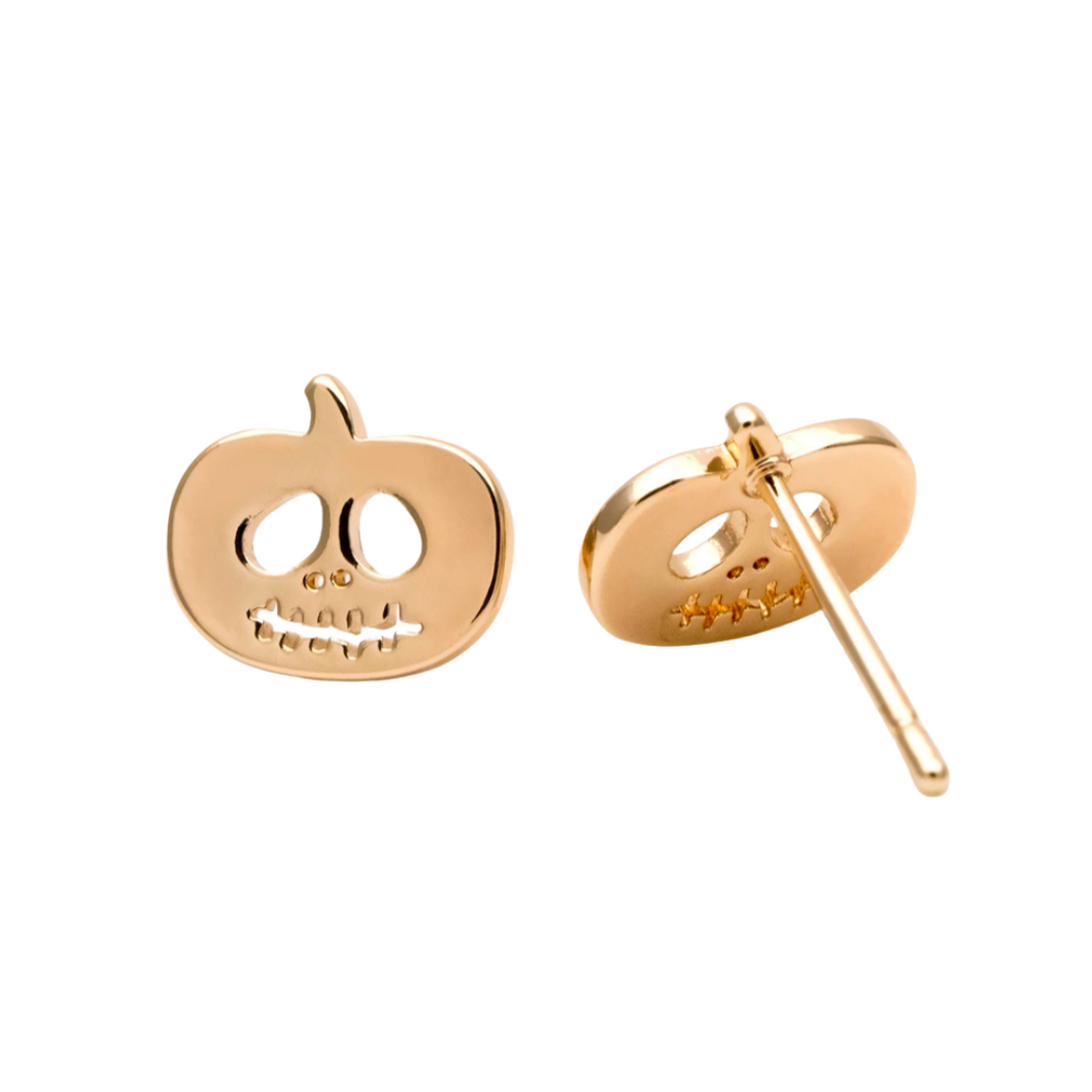 Jack-o'-lantern Studs