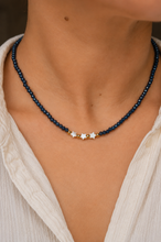 Load image into Gallery viewer, Midnight Star Beaded Necklace
