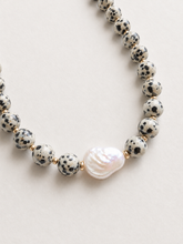 Load image into Gallery viewer, Freckled Pearl Necklace