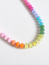 Load image into Gallery viewer, Rainbow Sorbet Beaded Necklace