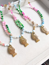 Load image into Gallery viewer, Catch of the Day Beaded Necklace