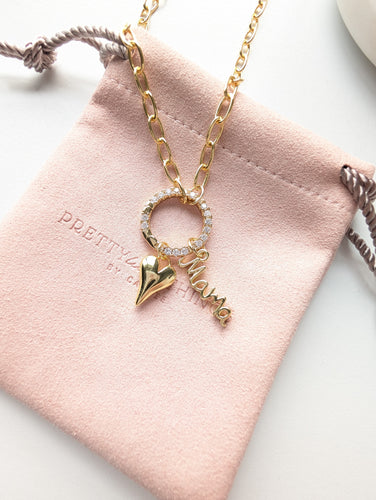 Mama's Heart Necklace