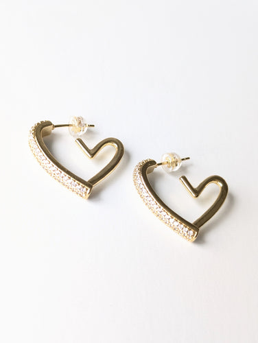 Swoop Heart Hoops