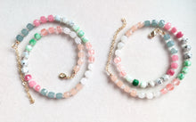 Load image into Gallery viewer, Pastel Mosaic Gemstone Necklace