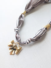 Load image into Gallery viewer, Vintage Bow Scarf Necklace