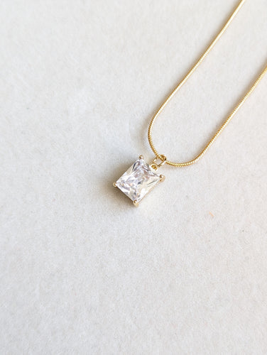 Lux Solitaire Necklace