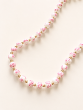 Load image into Gallery viewer, Pink Bloom Porcelain Necklace